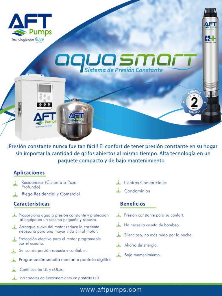 Ficha Tecnica AFT AquaSmart FichaTecnica | PDF