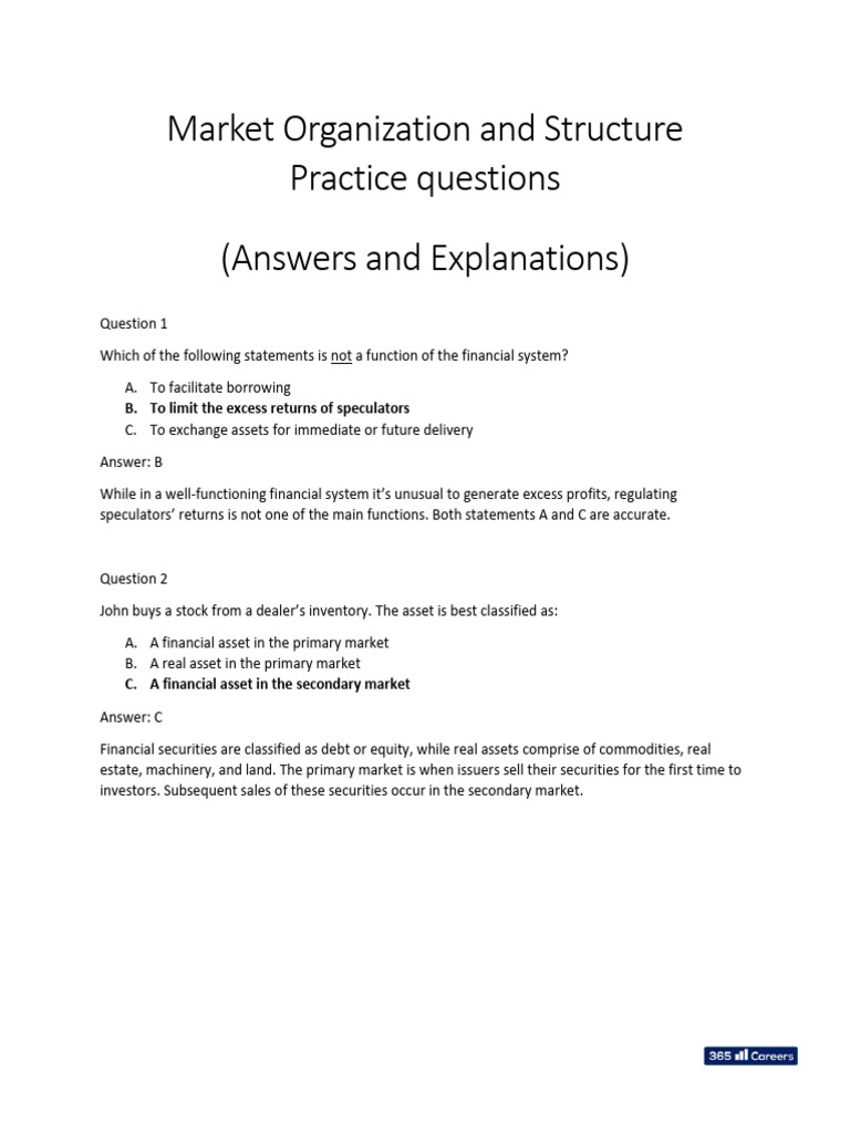 44 ZZZ Practice+Questions+ (Answers+and+Explanations) | PDF | Margin ...