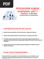 SHC Surgical Antibiotic Prophylaxis 2024 | PDF | Methicillin Resistant ...