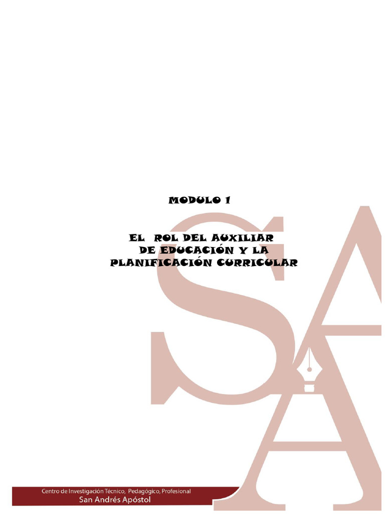 Modulo 1 Listo-Nuevo | PDF | Educación de la primera infancia ...