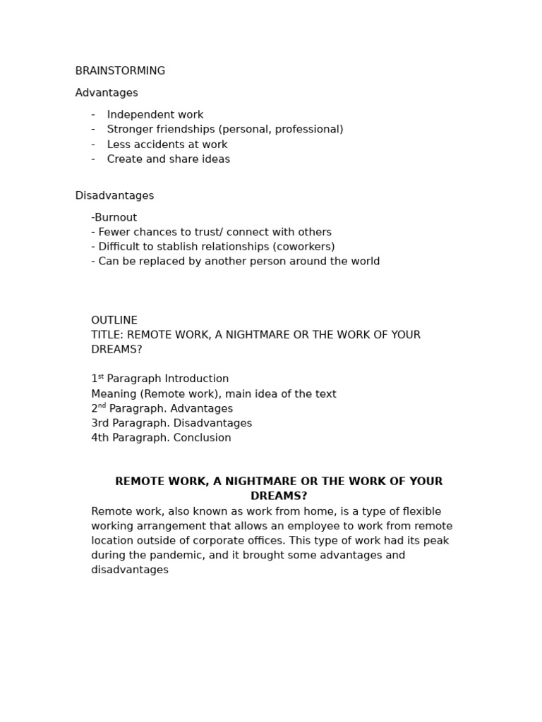 Writing Exercise | PDF