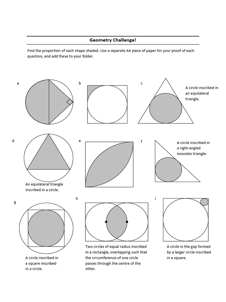 Olympiad Geometry Challenge | PDF | Triangle | Circle