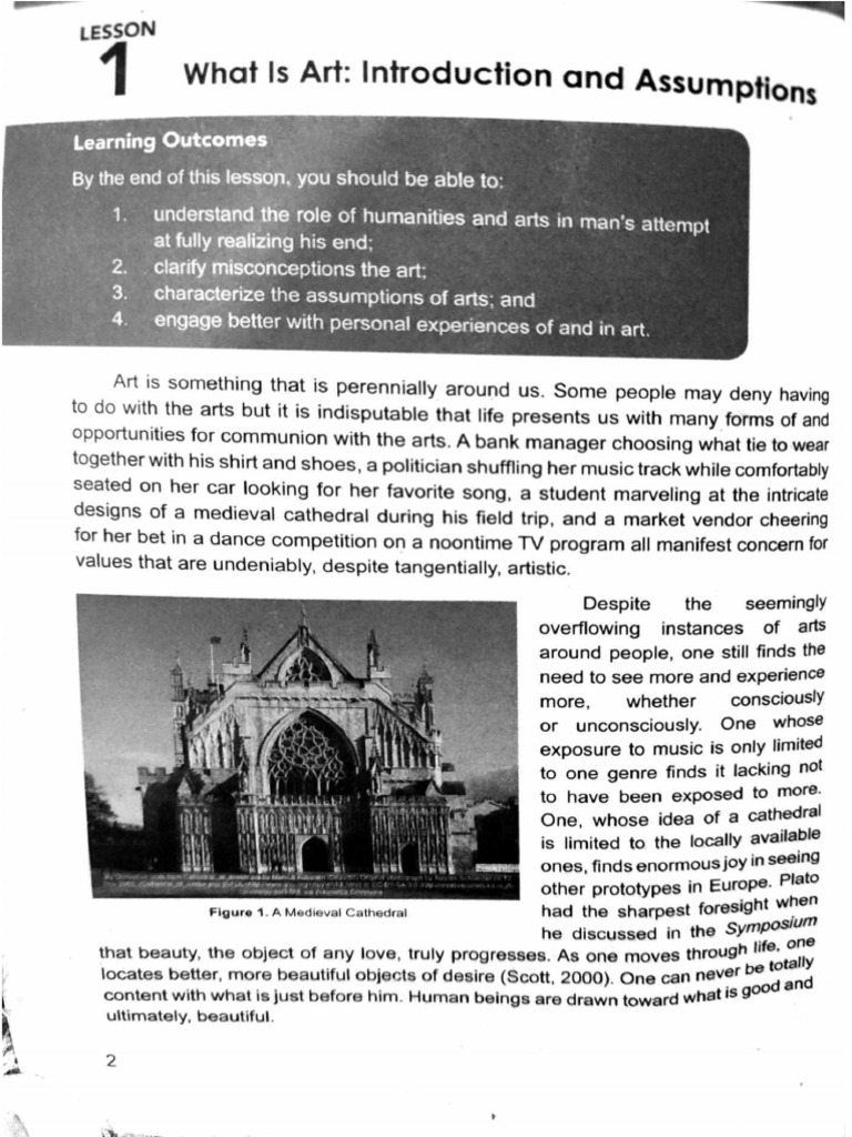 Art Lesson 1 Book | PDF