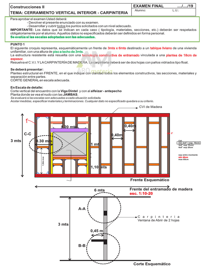 Examen Cvi Resuelto | PDF | Tornillo | Mecanizado