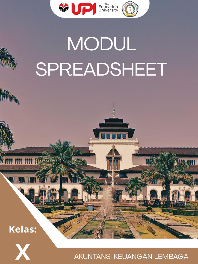Modul Pembelajaran Spreadsheet | PDF