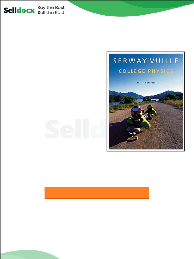 Solution Manual For College Physics 10th Edition by Raymond A Serway | PDF | Area | Coordinate ...