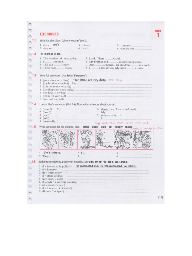 Unit 1 - Exercises | PDF