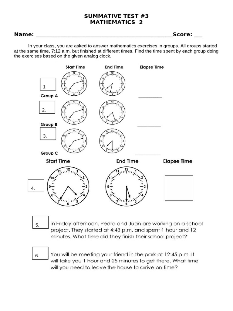 q4 w5 w6 ST and Pt3 Math | PDF