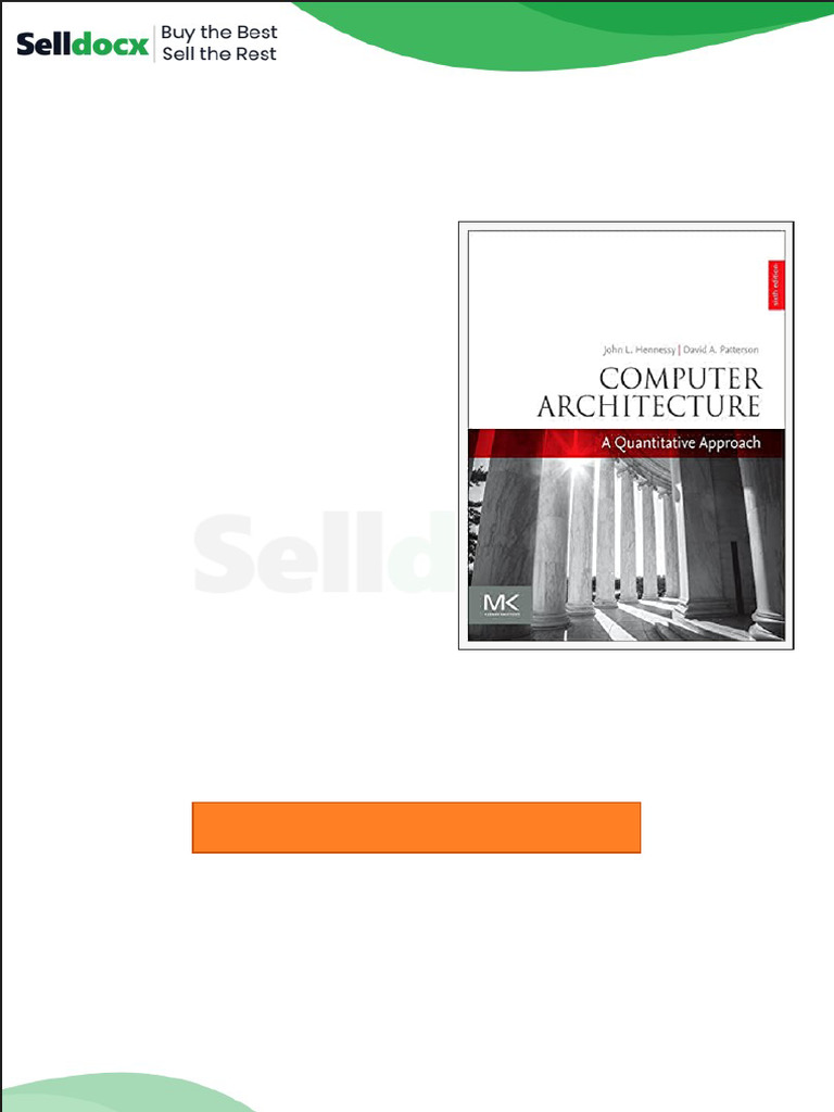 Solution Manual For Computer Architecture A Quantitative Approach 6th ...