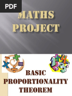 Basic Proportionality Theorem