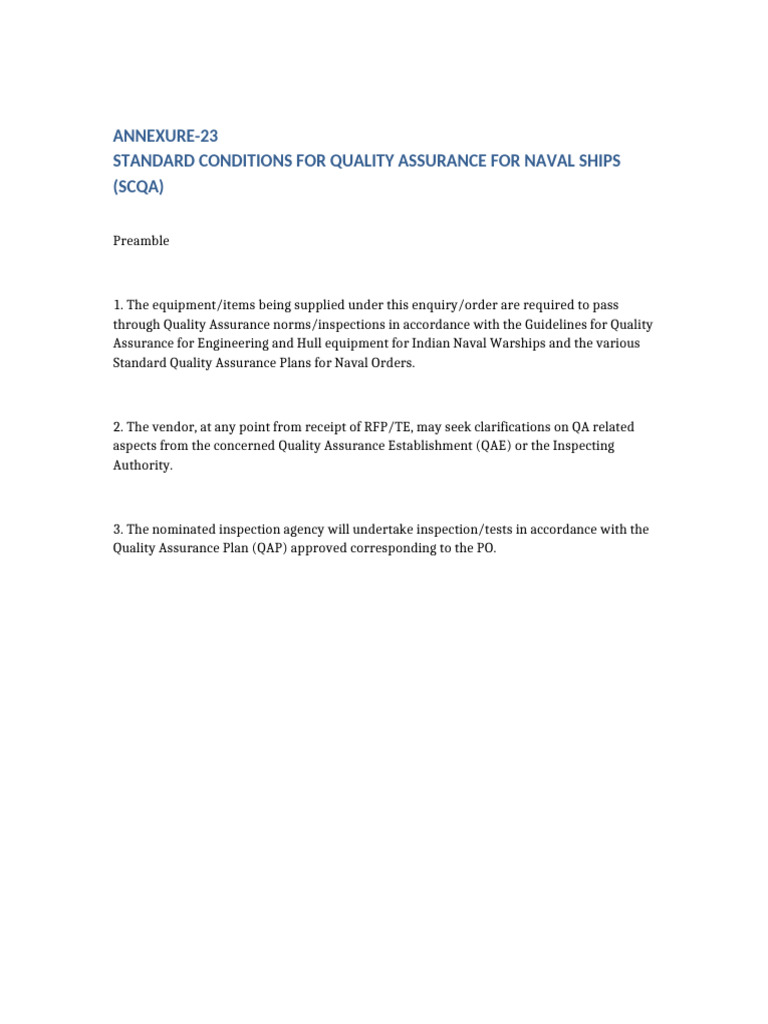 Annexure 23 Scqa Line Valves | PDF
