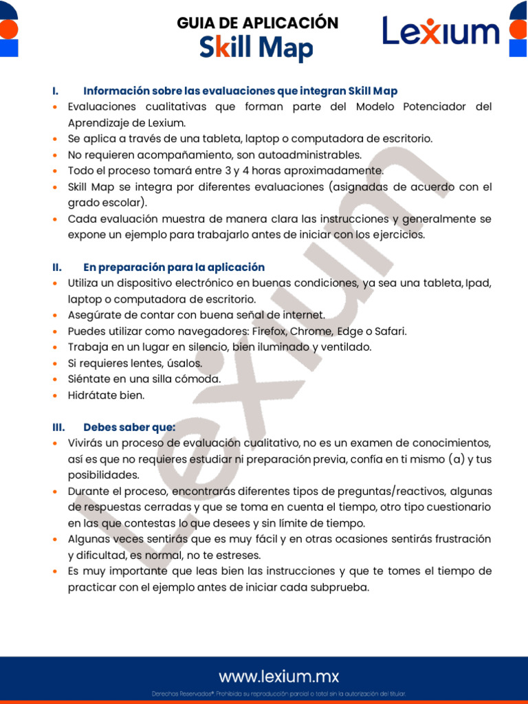 Guia Lexium Skill Map | PDF | Informática