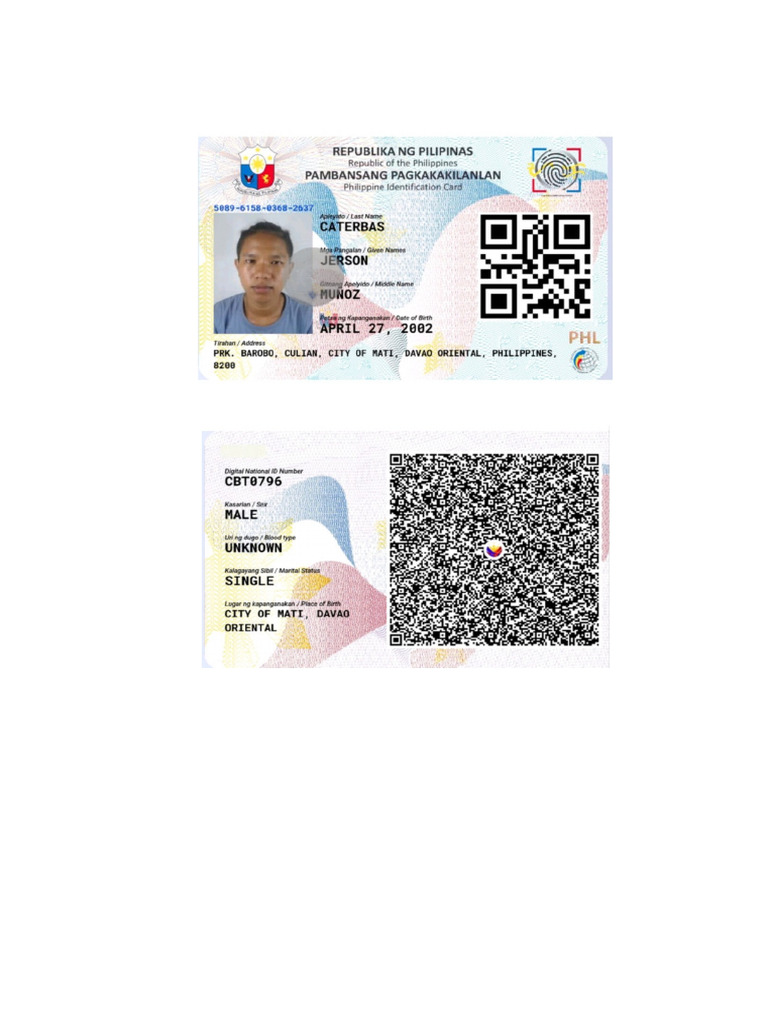 Jerson Id | PDF