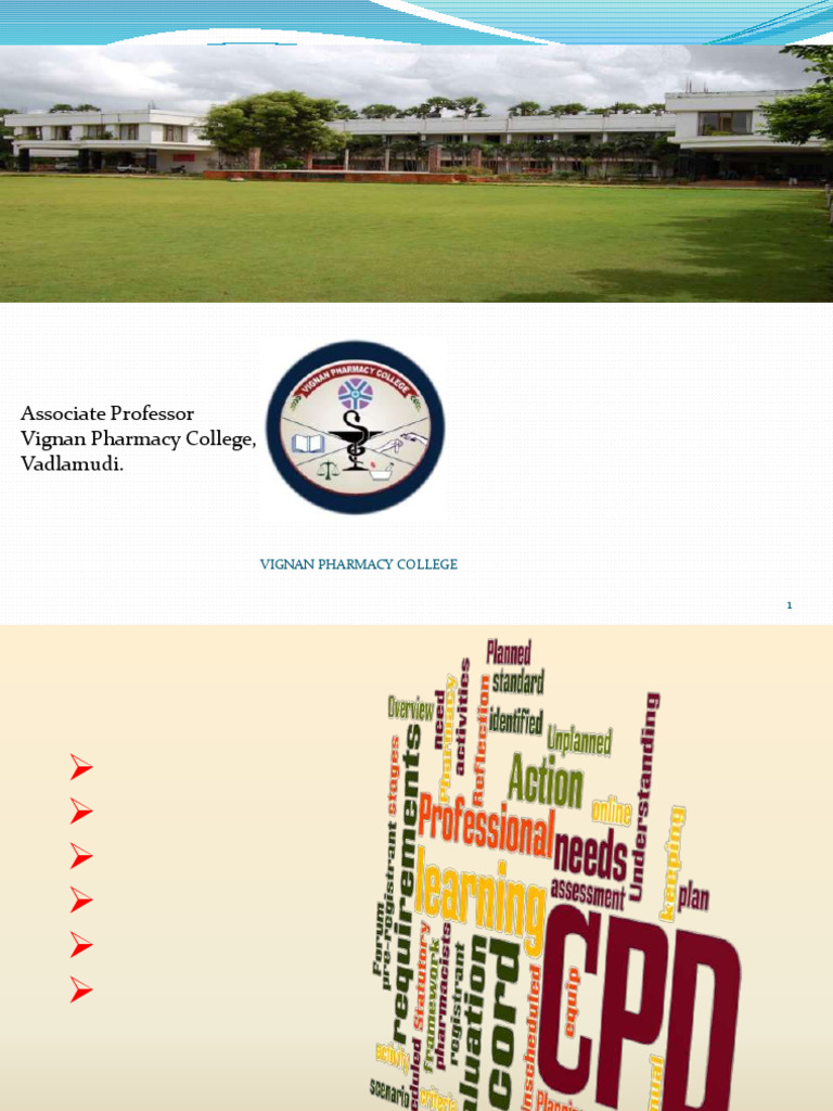 Continuing Professional Development Programs | PDF | Pharmacy | Audit