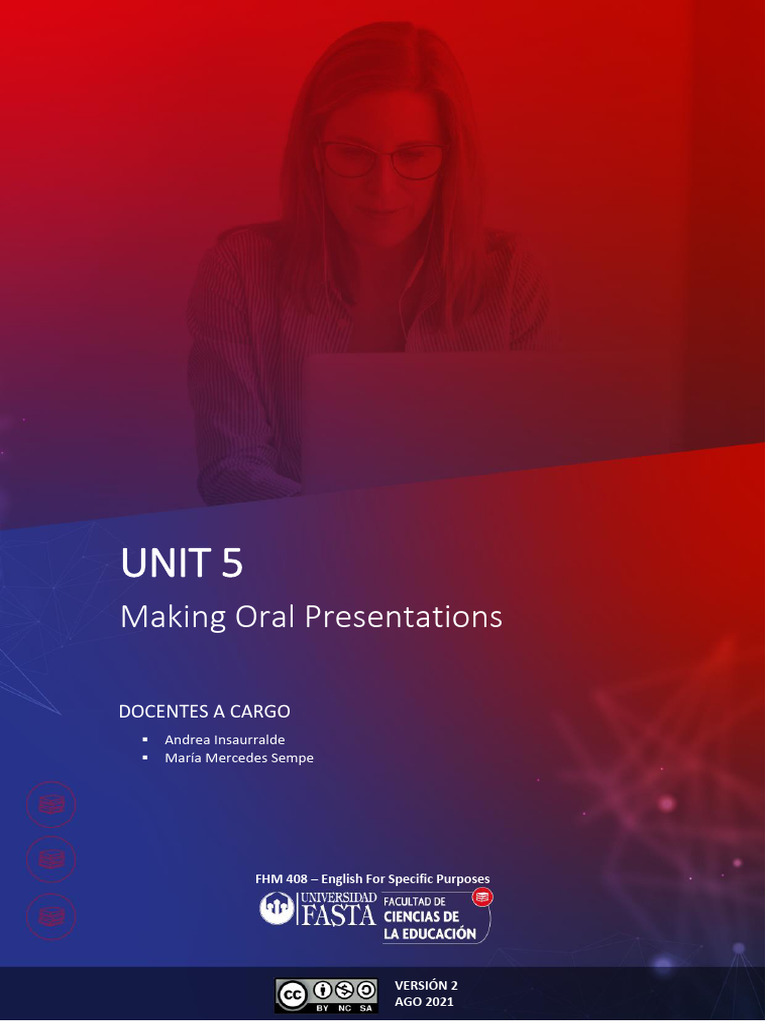 Unit 5 - Making Oral Presentations - Fhm408 | PDF | Lecture | Human ...