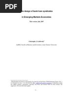 Download The design of bank loan syndicates in Emerging Markets Economies by majedtaheri SN1008302 doc pdf
