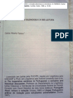 ENSAIO - Bakhtin - A Invasao Silenciosa e A Má-Leitura (FARACO 1988)