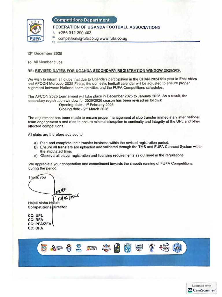 Secondary Registration Window | PDF