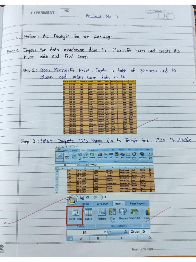 BI Practical 1 to 7 bi practical for students to complete | PDF