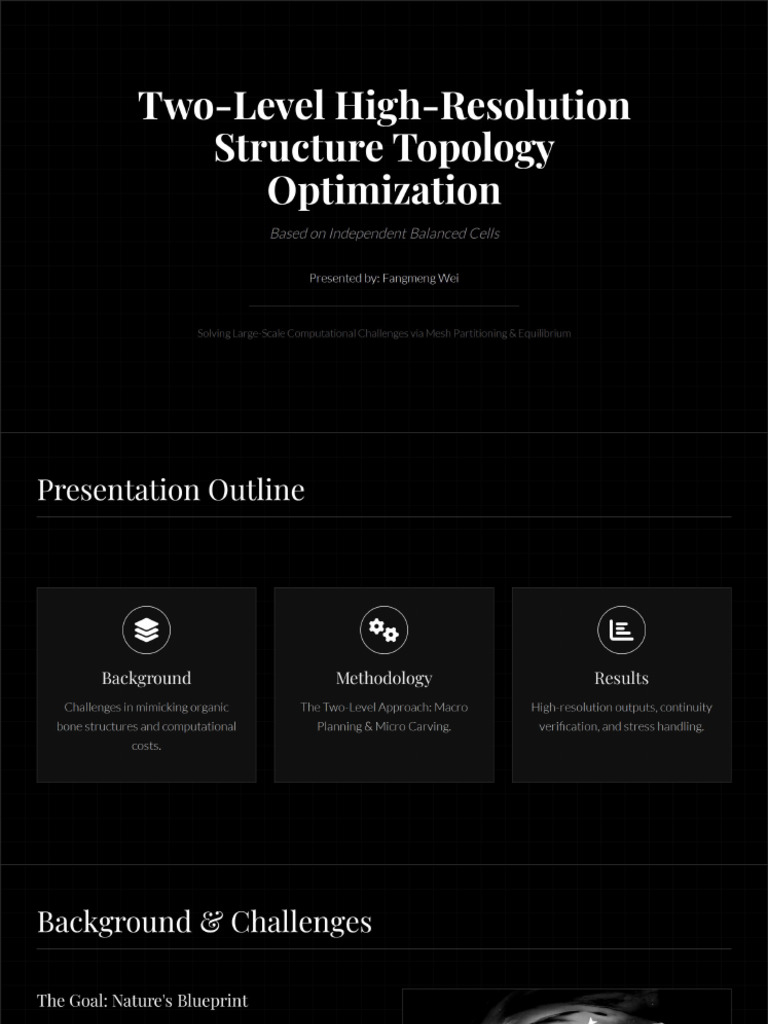 Two-Level High-Resolution Topology Optimization | PDF