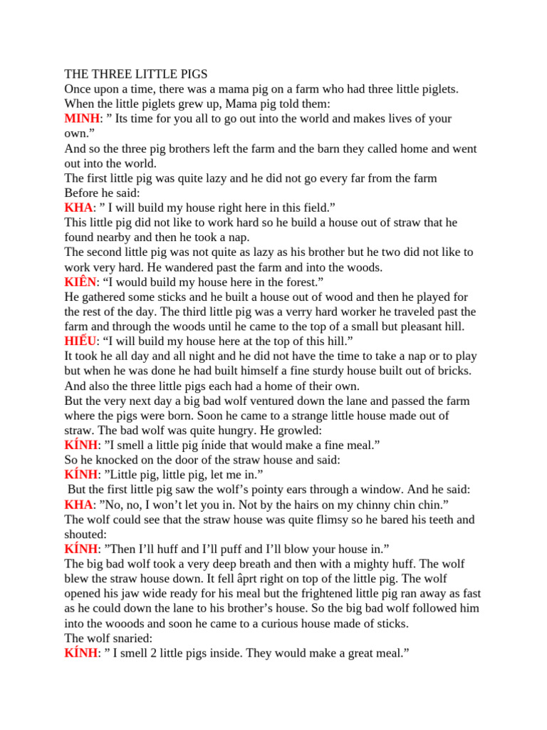 Group 1 - Drama - Script | PDF