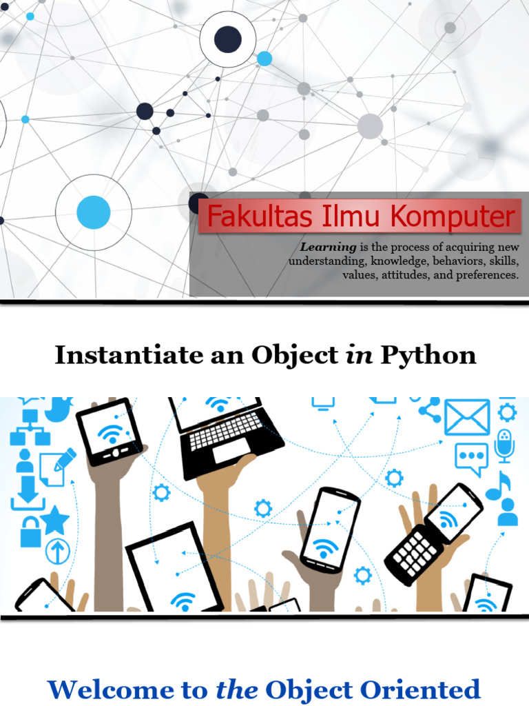 Lecture7 - Instantiate An Object in Python | PDF | Constructor (Object ...