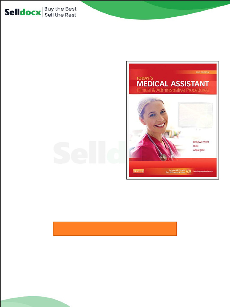 Test Bank for Todays Medical Assistant Clinical and Administrative ...