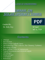 Seminar PPT On Solar Updraft Tower