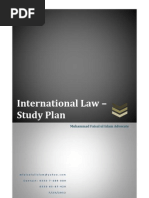 Download International Law - Study Plan by Muhammad Faisal Ul Islam SN100834069 doc pdf