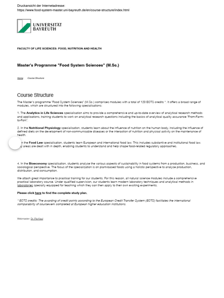 Course Structure | PDF