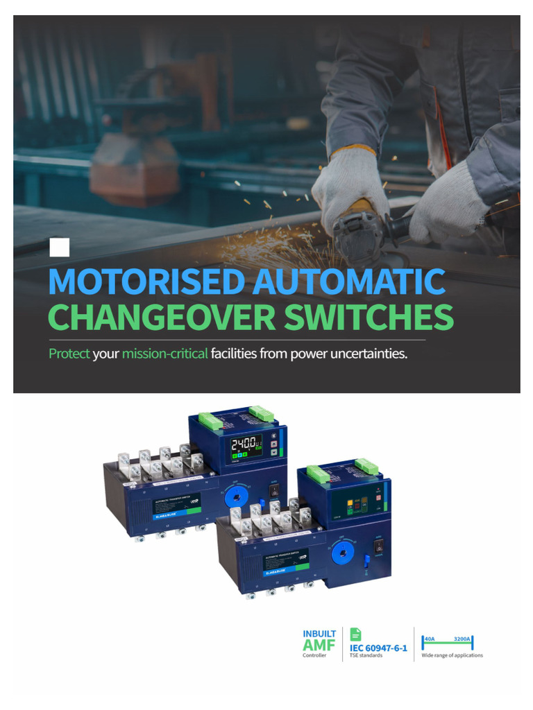 Automatic Transfer Switches Catalog | PDF
