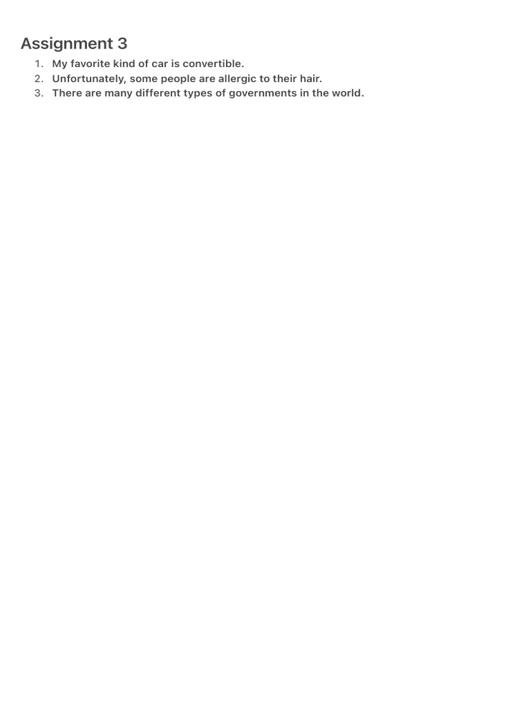 Assignment 3 | PDF