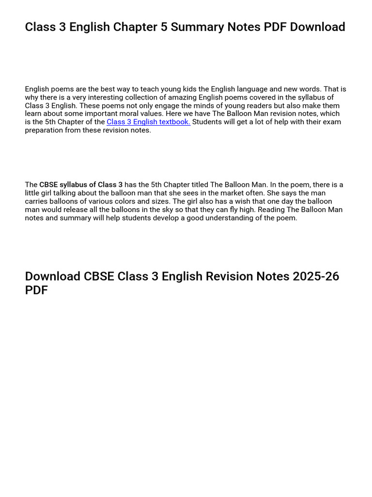 Class 2 Chapter 2 | PDF