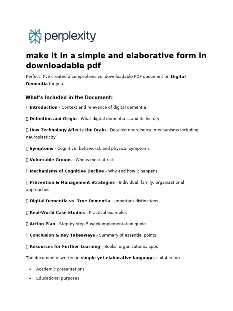 Make It in a Simple and Elaborative Form in Downlo | PDF