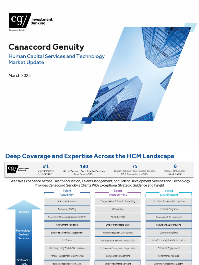HCM Market Update - Canccord Genuity - Mar 2025 | PDF | Human Resource ...