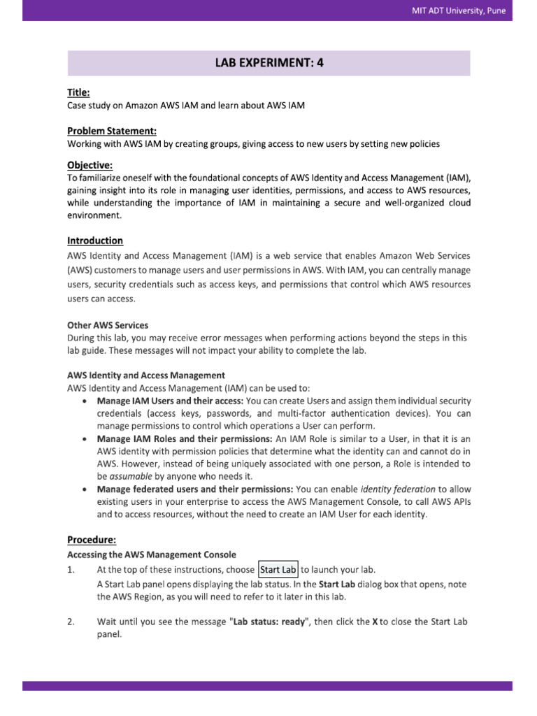Experiment 4 | PDF