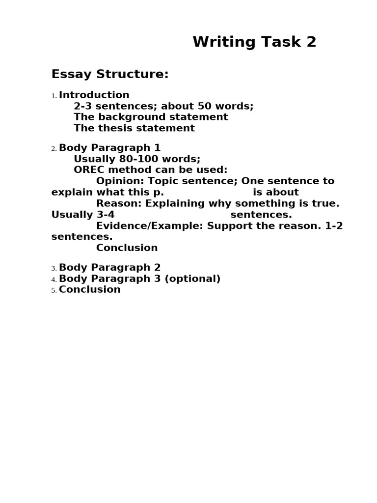 Writing Task 2 | PDF