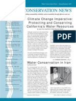 Spring - Summer 2007 California Water Conservation News  