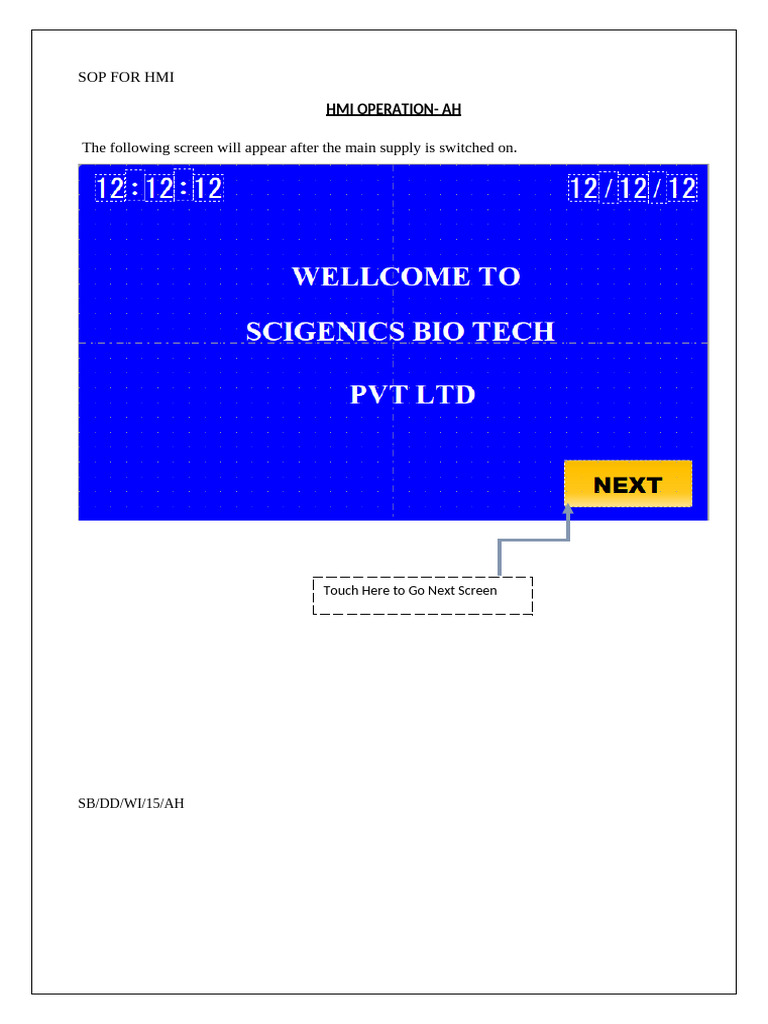 HMI of Scigenics Orbiteck | PDF | Computing