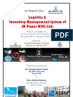 Best Ever JK Paper Project Report by Nilomadhaba Panda (International Business, ASBM)
