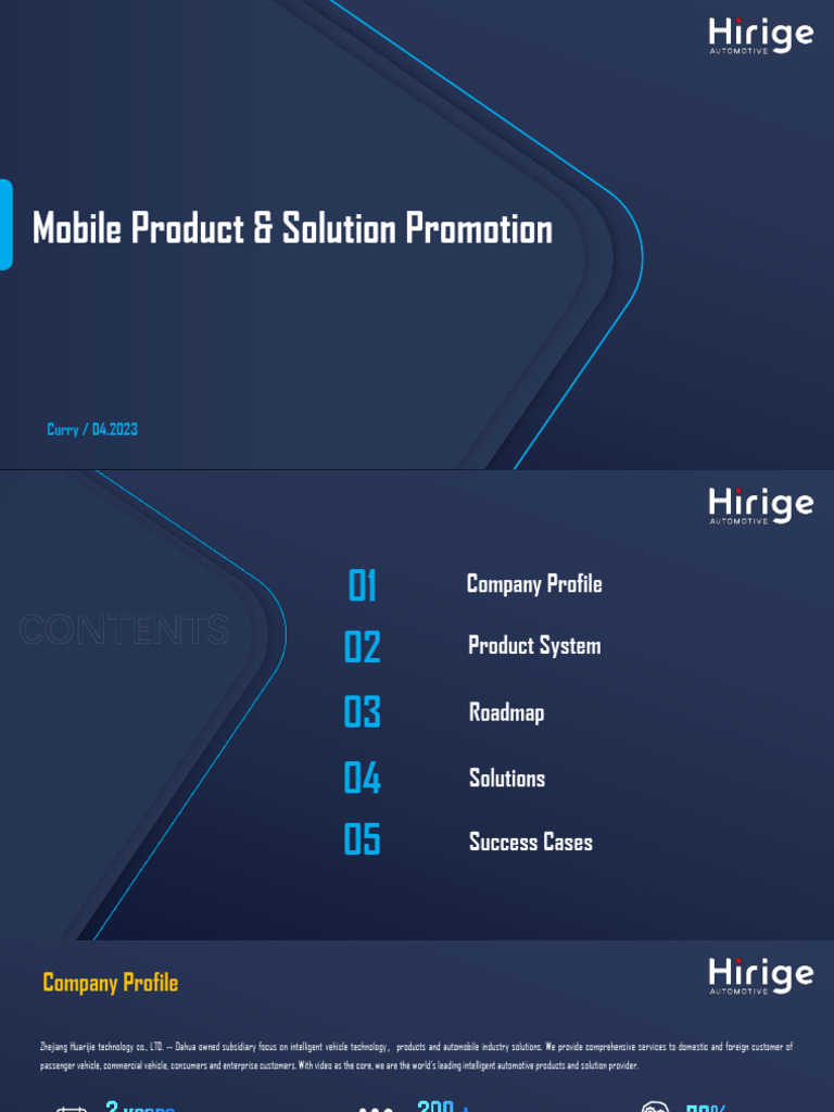 Mobile Products Promotion_202304 | PDF | Camera | Bus