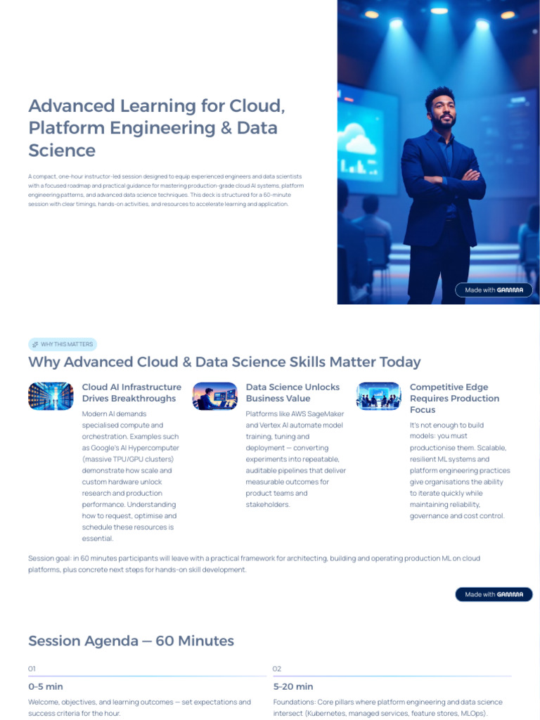 Advanced-Learning-for-Cloud-Platform-Engineering-and-Data-Science | PDF ...