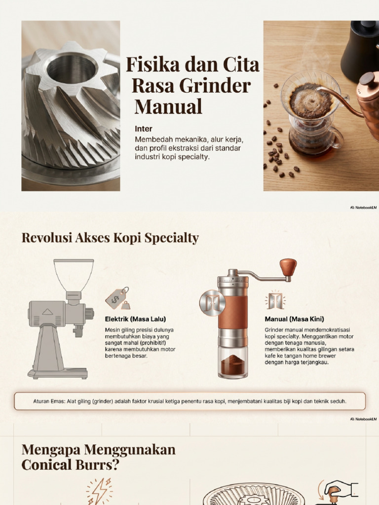 Manual Grinder Science | PDF