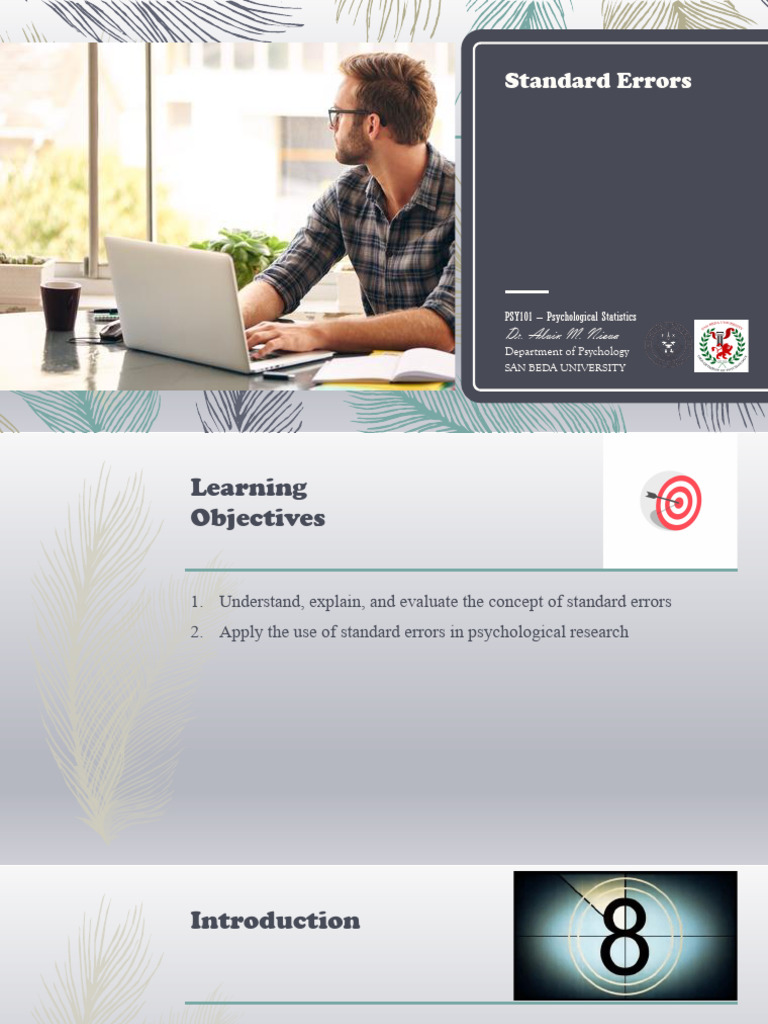 06-Standard errors | PDF | Standard Error | Errors And Residuals