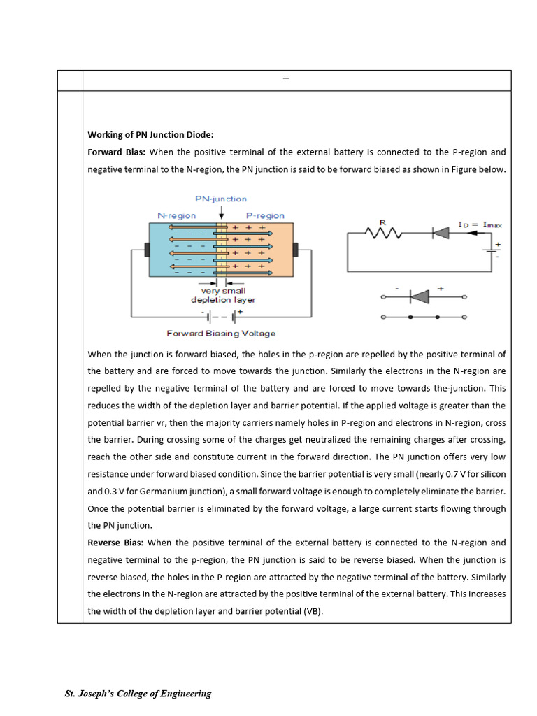 Unit 3 part b peee | PDF | P–N Junction | Rectifier