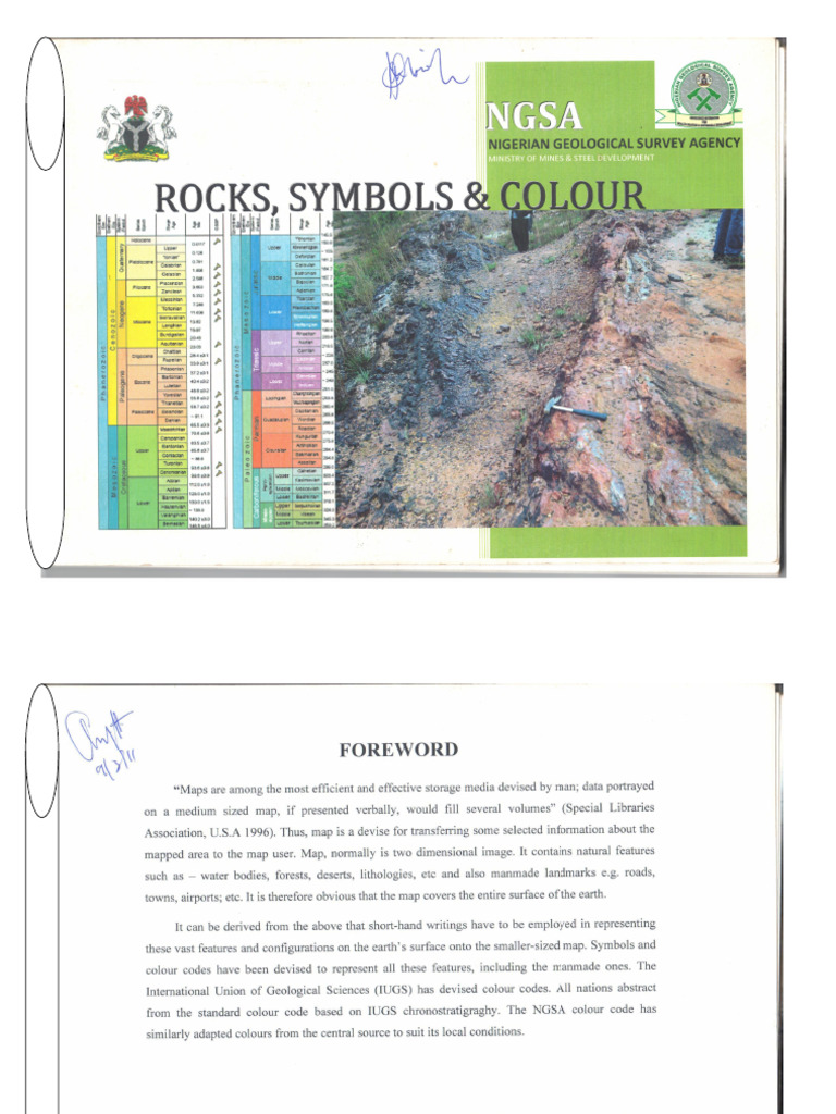 Ngsa Color Code For Maps | PDF