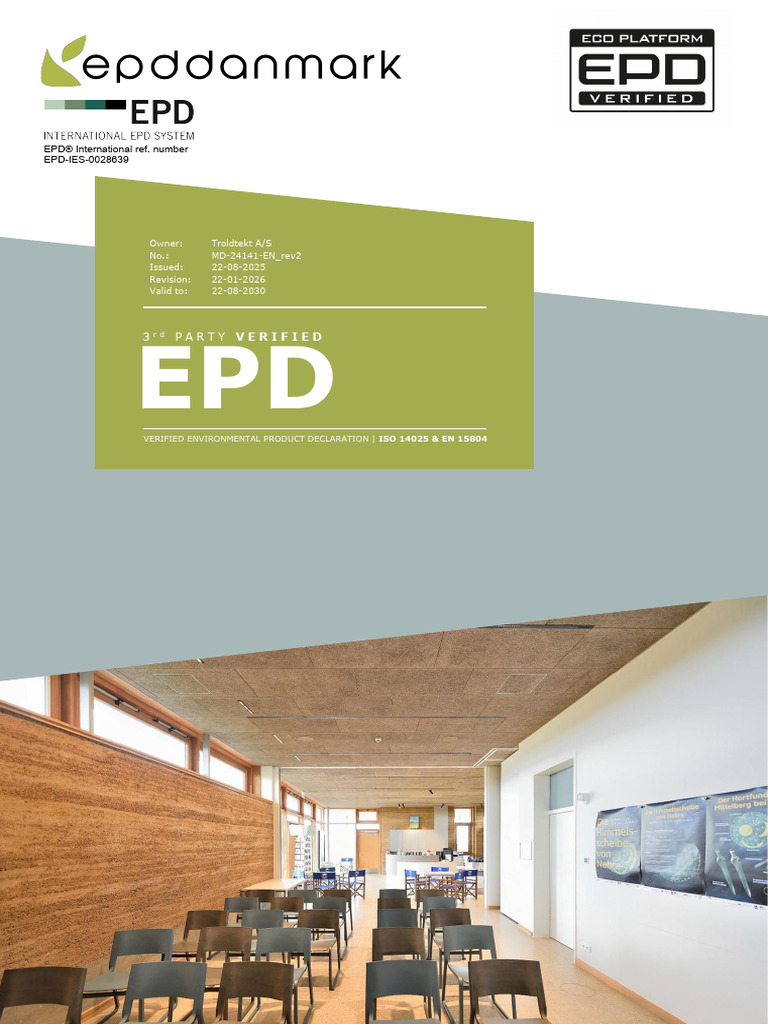 EPD Document EPD-IES-0028639 001 en | PDF | Natural Environment | Materials