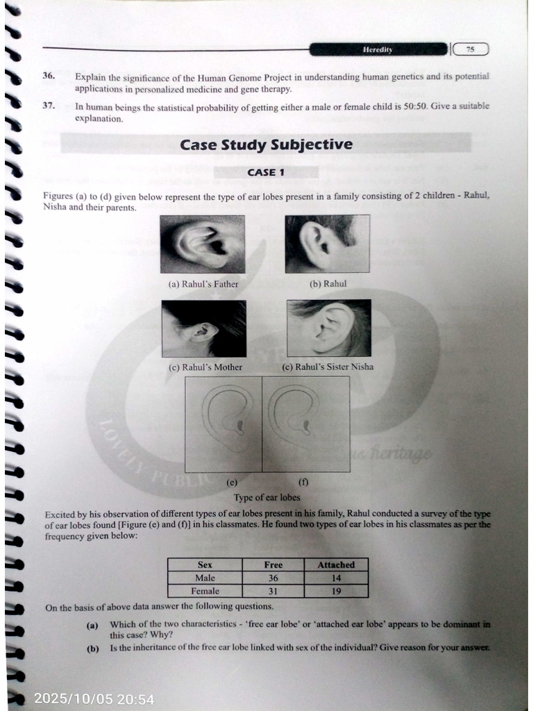 Case Study Based Questions | PDF