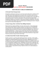 21 CSE Final Year Project Ideas | PDF | Smartphone | Camera