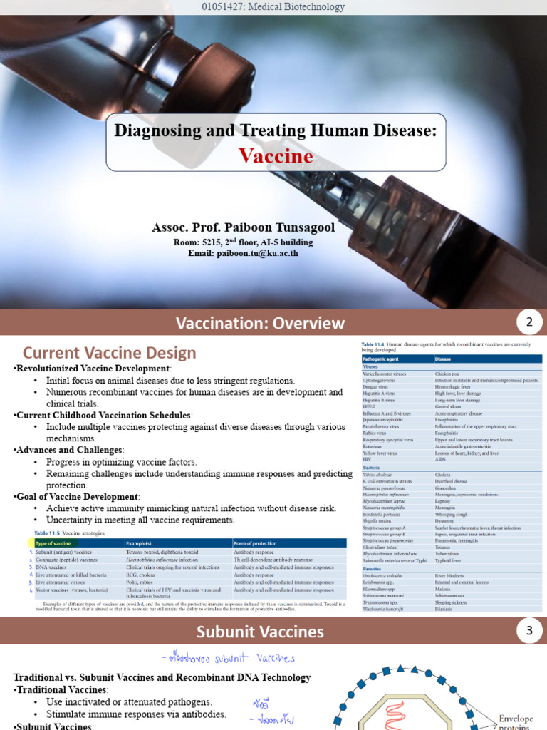 Topic 5.4 Vaccines | PDF | Vaccines | Immune System